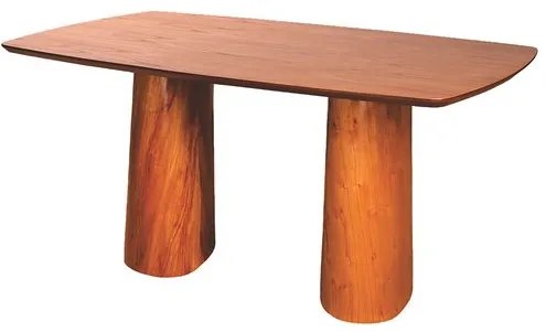 Mesa de Jantar Lisboa Retangular Cinamomo 135cm - 73806 Sun House