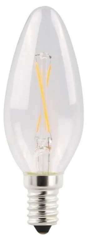 Lampada Vela Filamento E114 Led 2w 200lm 2700 2400k