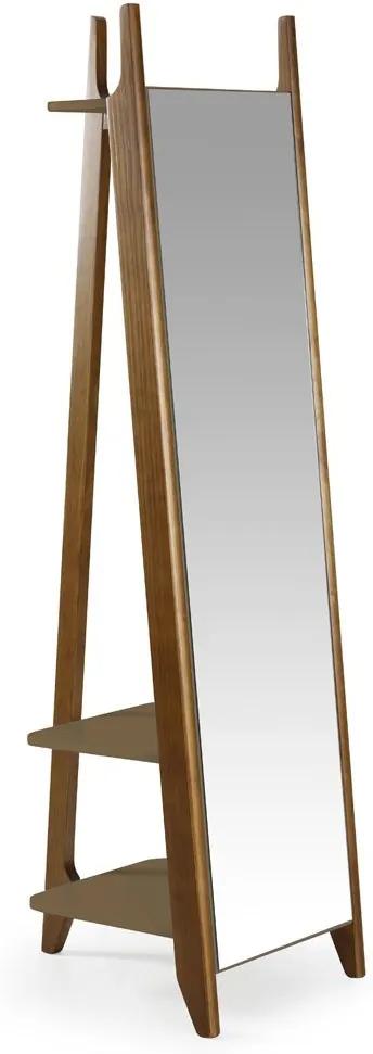 Espelho Stoka 169,5 cm 988 Nogal/Marrom Médio - Maxima