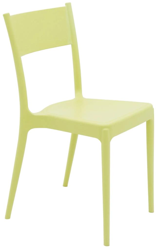 Cadeira Tramontina Diana ECO em Polipropileno Reciclado Amarelo - Tramontina  Tramontina