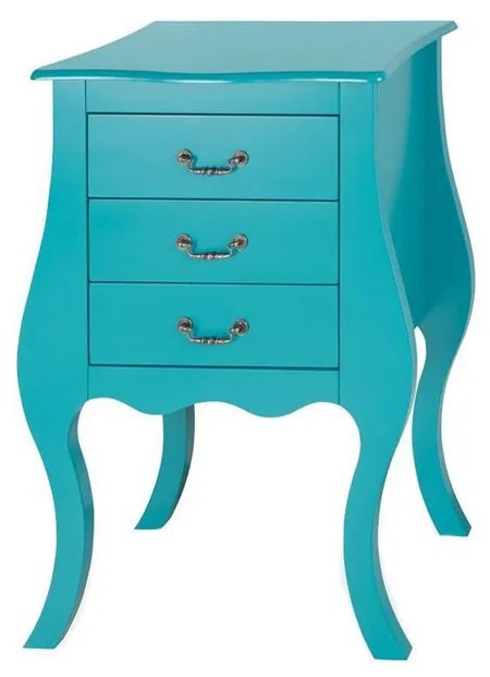 Cômoda Bombê Alta 3 Gavetas - Wood Prime MY 907390