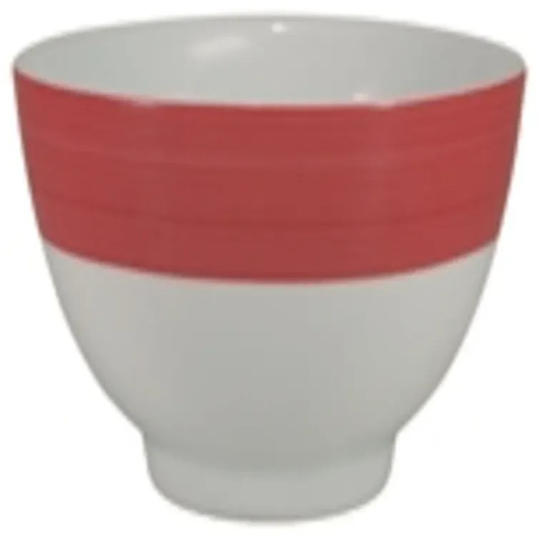 Bowl Porcelana Schmidt 500 Ml - Dec. Cilindrica Vermelho