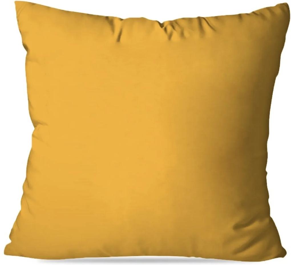 Almofada Avulsa Decorativa Amarelo 35x35 Love Decor