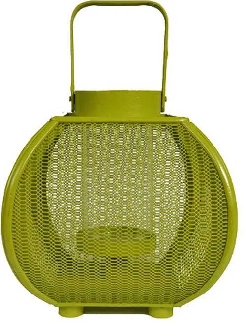 Lanterna Marroquina Fisherman Verde em Metal - Urban - 18x16 cm