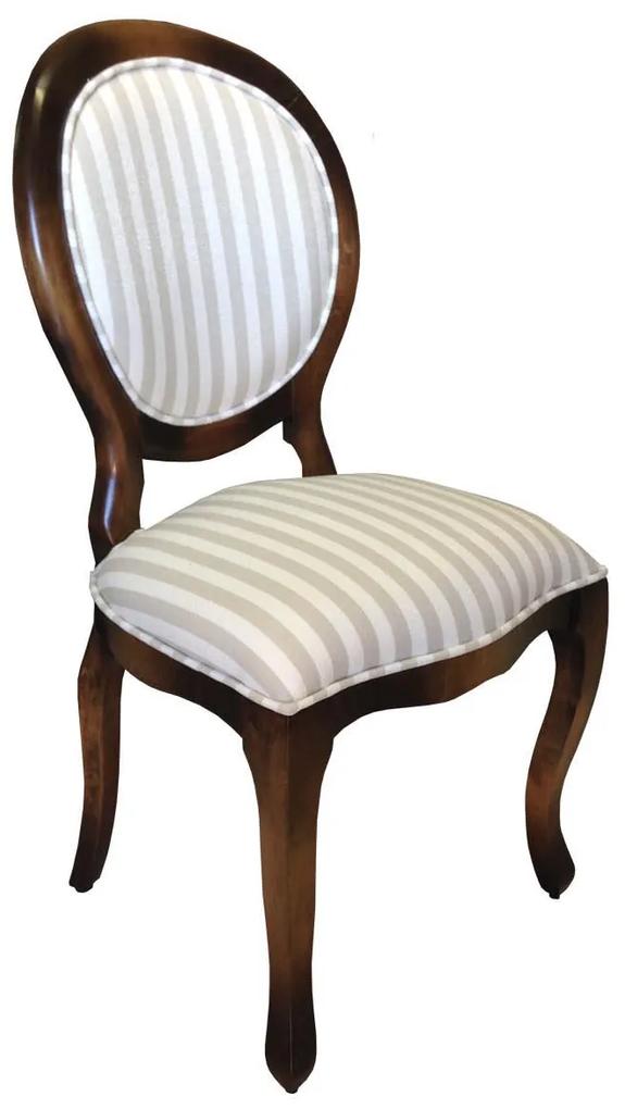 Cadeira Paille - Encosto Tecido - Vintage Clássico Kleiner Schein