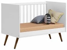 Berço Americano Mini Cama Retrô Q Encanto Branco - Qmovi