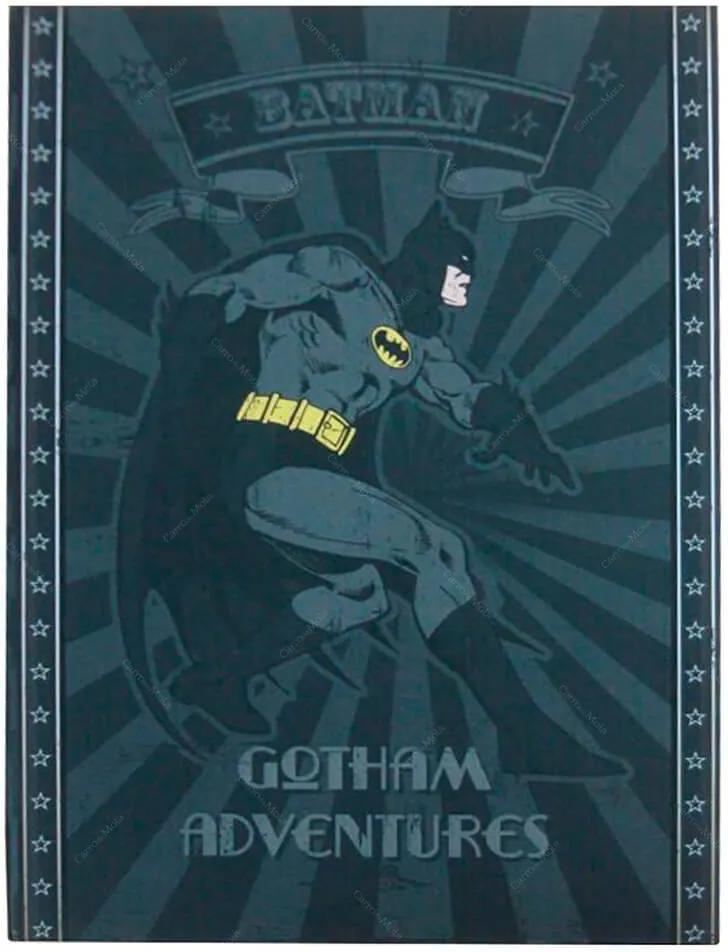 Cofre Livro Decorativo DC Comics Batman Preto em Metal - Urban