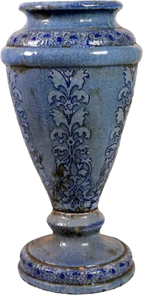 Vaso de Cerâmica Azul Vanuatu M