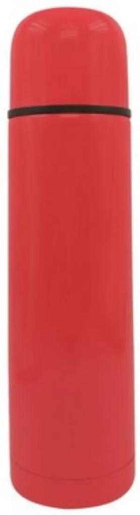 Garrafa Térmica em Inox 500ml - Casíta  Vermelho