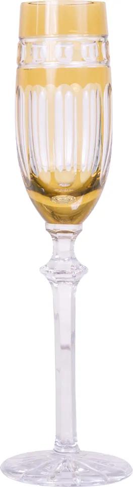 Taça de cristal Lodz para Champanhe de 190ml – Âmbar Báltico