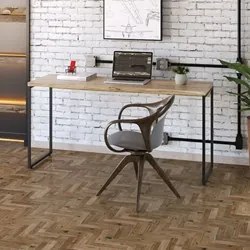 Mesa de Escritório Escrivaninha 150cm Dynamica Industrial C08 Carvalho