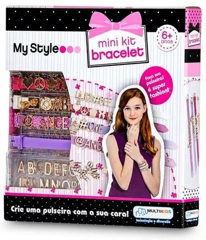 My Style Mini Kit Pulseiras com Letras Multikids - BR100 BR100