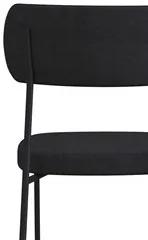Kit 2 Cadeiras Estofadas Milli Corano/Linho F02 Caramelo/Grafite - Mpo