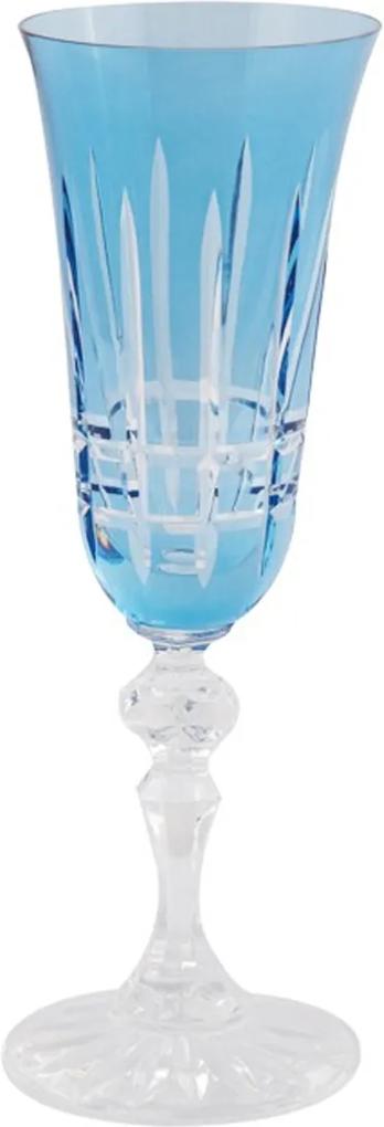 Taça de Cristal para Champagne Azul claro 150 ml