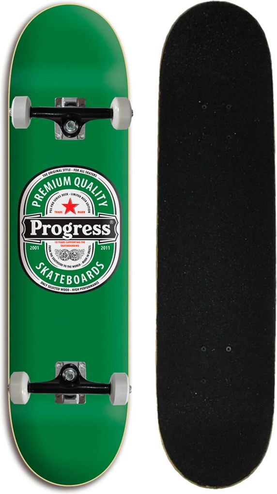 Skate Progress PGS Cerveja 7.80 Multicolorido .