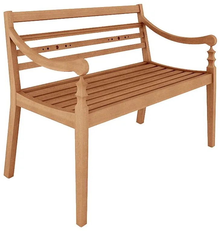 Banco Varanda 2 Lugares - Wood Prime MR 218510