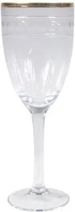 Conjunto Taças em Vidro Para Vinho Transparente 6 peças