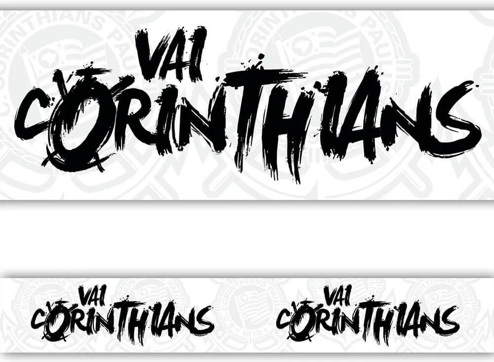 Corinthians - Faixa de Parede Vai