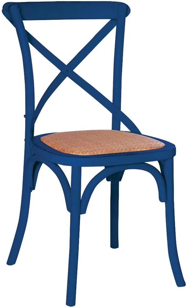 Cadeira Katrina Rústica Azul