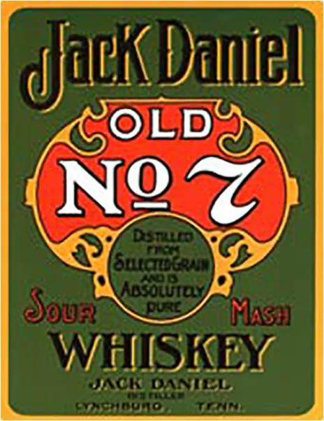 Placa Decorativa Jack Daniels - Green