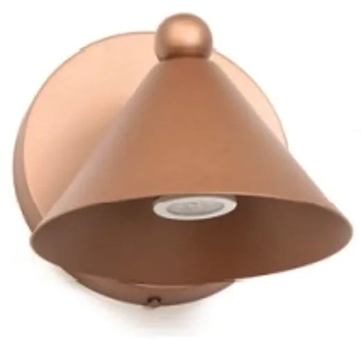 Arandela Time Cone Aluminio Fixo 16X14X10,5Cm 1Xmr11 - Old Artisan Ar-... (BRANCO)