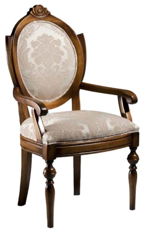 Cadeira com Braço Amistad Madeira Maciça Design Clássico Avi Móveis