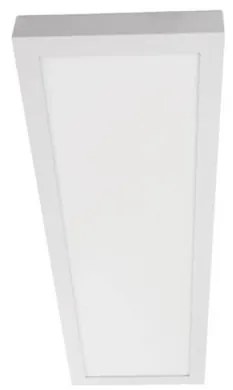 Plafon Led Sobrepor Retangular Branco 48W Irc80 Yamamura - LED BRANCO NEUTRO (4000K)