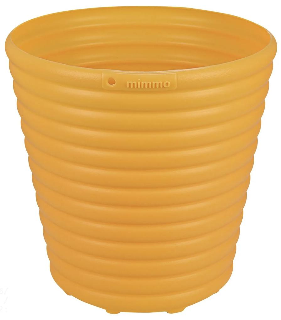 Cachepô Vaso Tramontina Mimmo em Plástico Amarelo 5,5 L -  Tramontina