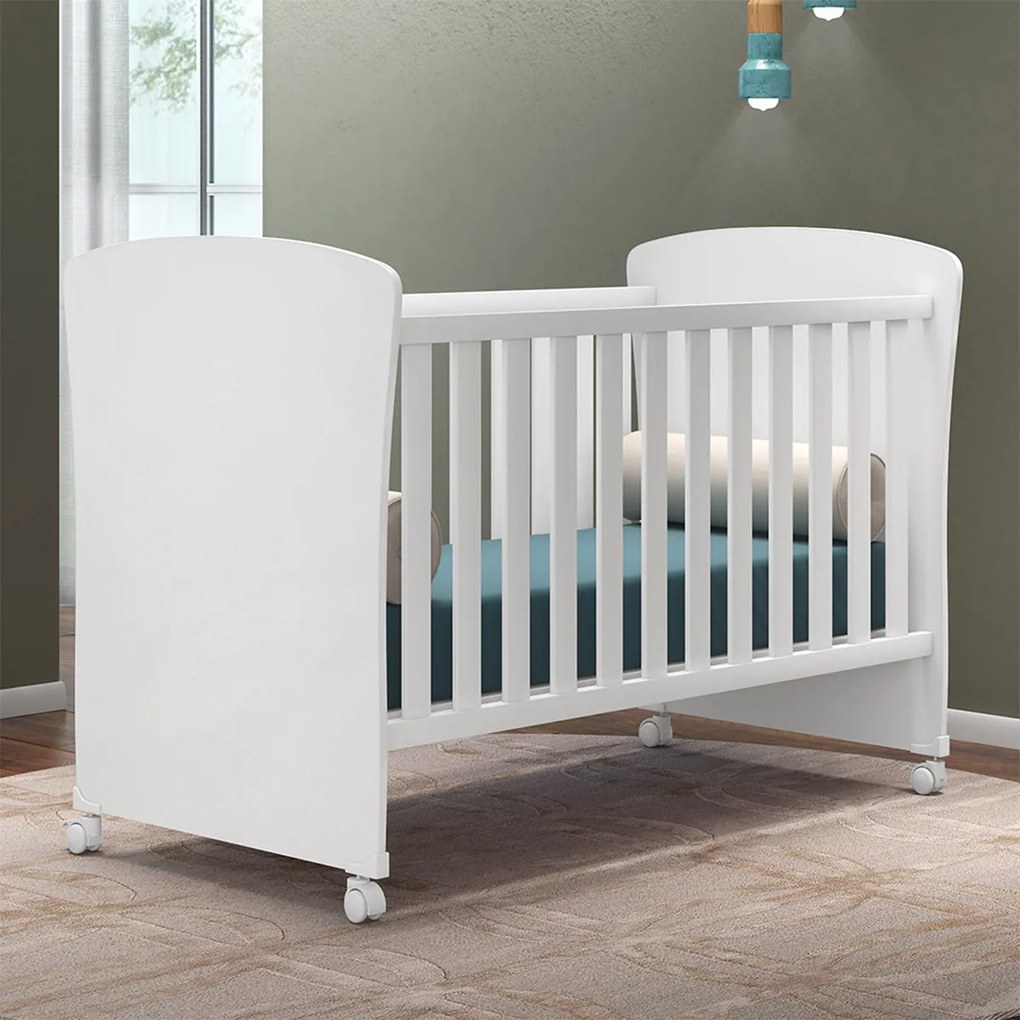 Berço Mini Cama Tati Brilhar Q01 - ADJ Decor