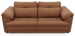 Sofá Retrátil 2 Lugares Para Sala 175cm Dijon Couro Mel S07 - Mpozenat