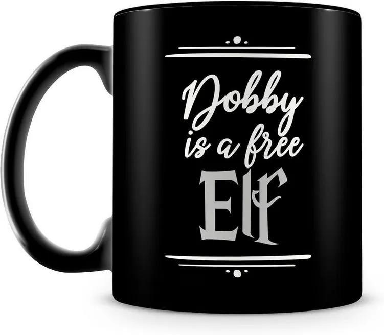 Caneca Personalizada Dobby (100% Preta)