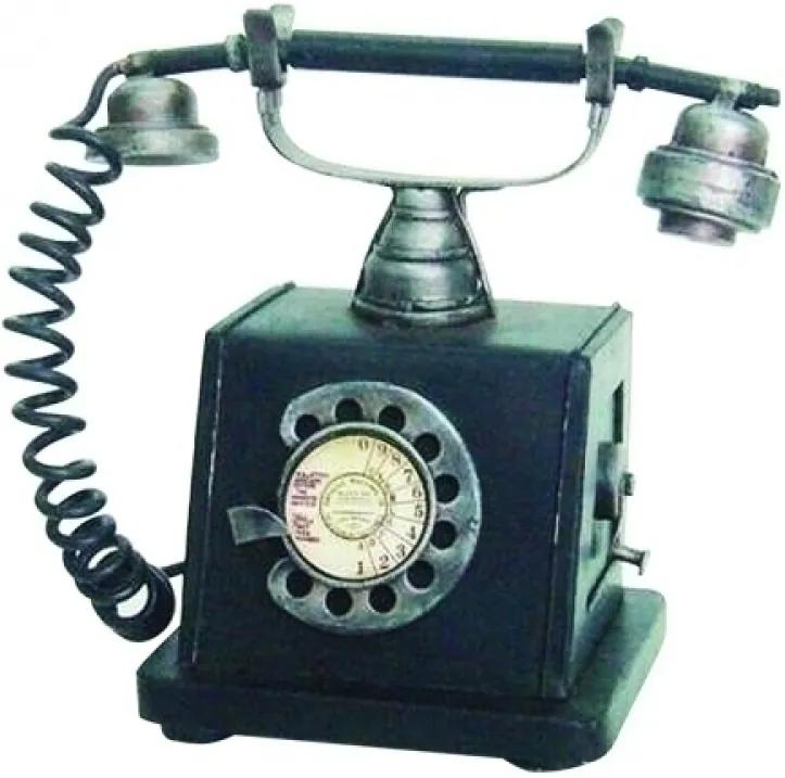 miniatura telefone GRAHAM BELL metal 19cm Ilunato DR0019