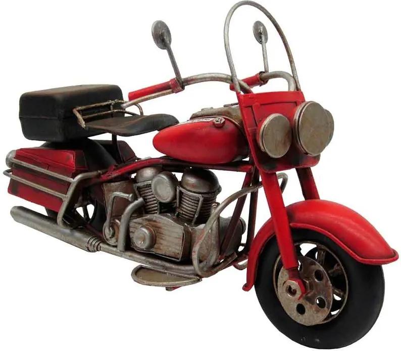 Miniatura Motocicleta Vermelha