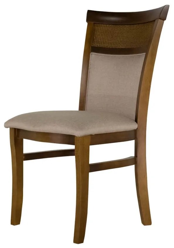 Cadeira de Jantar Cici com Rattan - Wood Prime PP 25765