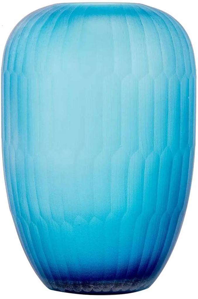 Vaso de Vidro Decorativo Blue III