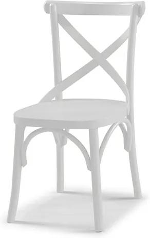 Cadeira Cenni em Madeira Maciça - Branco