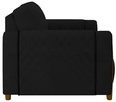 Kit 2 Poltronas Decorativas para Sala de Estar 98cm Amaranto M22 Velud