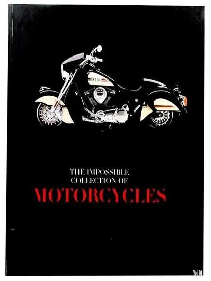 Livro Caixa Decorativo The Collection of Motorcycles -