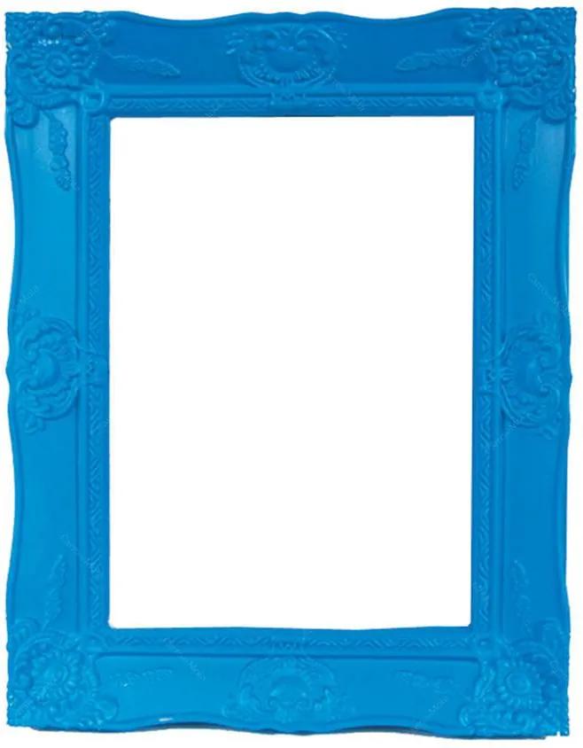 Porta-Retrato New Cirque Azul em Polipropileno - Urban - 18x13 cm