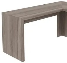 Mesa de canto para Home Office ME4116 Carvalho - Tecno Mobili