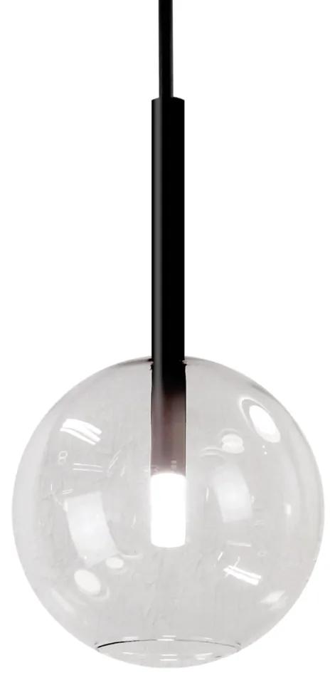 Pendente Ball Ø25X76,4Cm Led 5W - Usina 19725/25 (BT - Branco Texturizado, 3000k, 110v)