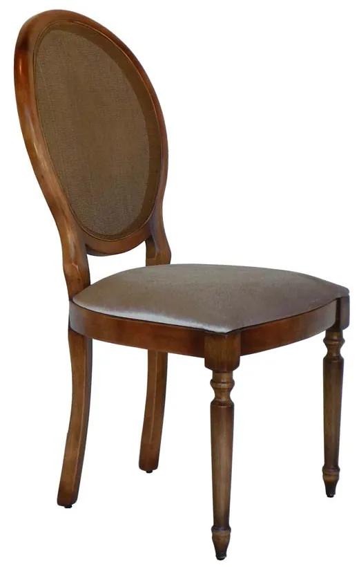 Cadeira Aurora Madeira Maciça Design Clássico Avi Móveis