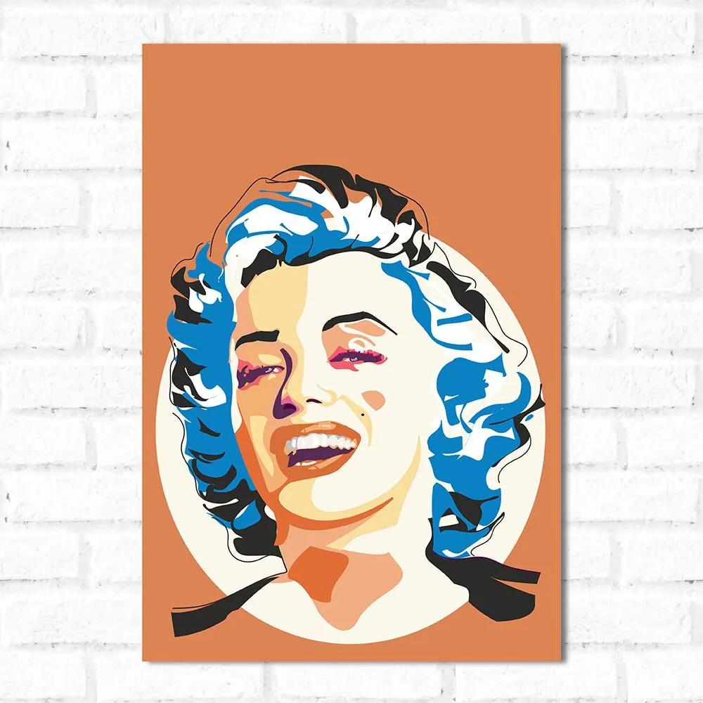 Placa Decorativa Marilyn Monroe Pop Art