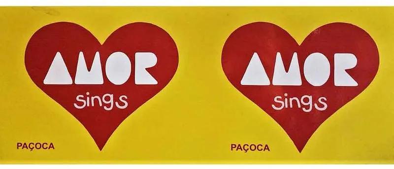 Placa Mdf Amor Sings Propaganda