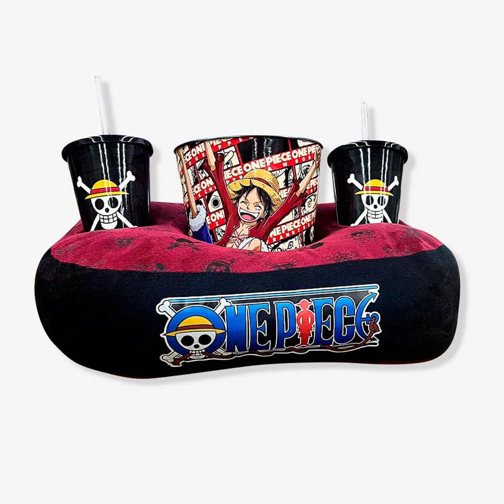 Kit Almofada Porta Pipoca One Piece