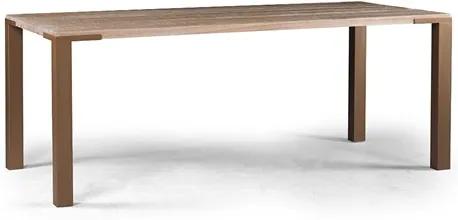 Mesa Califórnia Drift Wood Cobre em Madeira Maciça 120cm