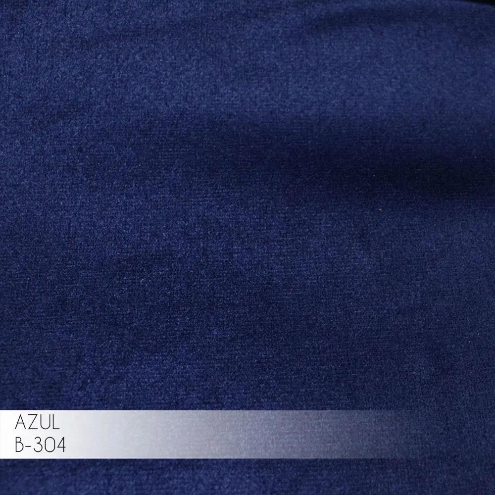 Poltrona Decorativa Versalhes Pés Palito Gold Veludo Azul Royal G15 - Gran Belo