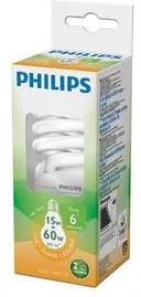 Lâmpada Eletrônica Philips Eco Twister Luz Suave 15W 127V