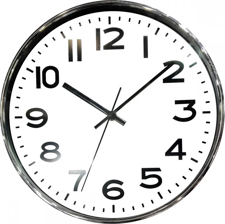 Relógio NUMERAIS   plastico    diâm 35  cm   Ilunato ZQ0006