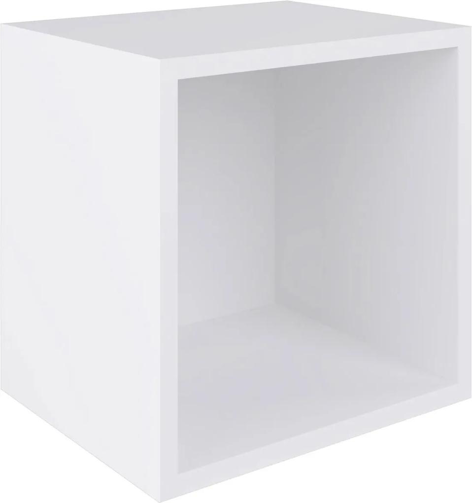 Nicho Cubo de Parede Completa Móveis Branco